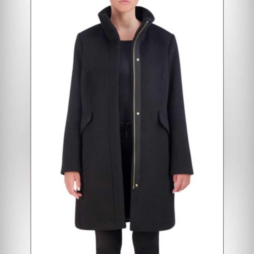 NWT Cole Haan Wool Blend Coat